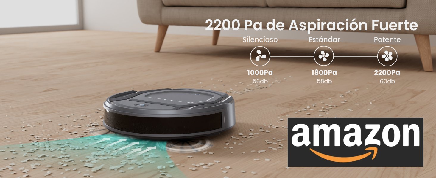 Robot limpiador de suelos. Gran potencia. Enlace de afiliados en AMAZON Robot limpiador de suelos. Gran potencia. Enlace de afiliados en AMAZON